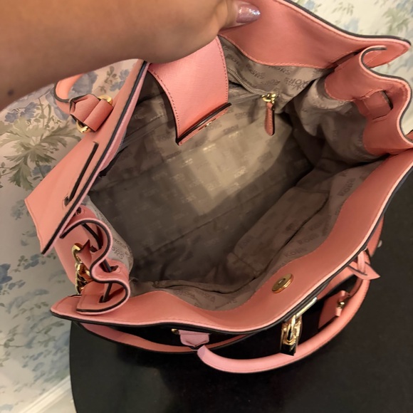 Michael Kors Pink Tote Bag - Picture 6 of 8